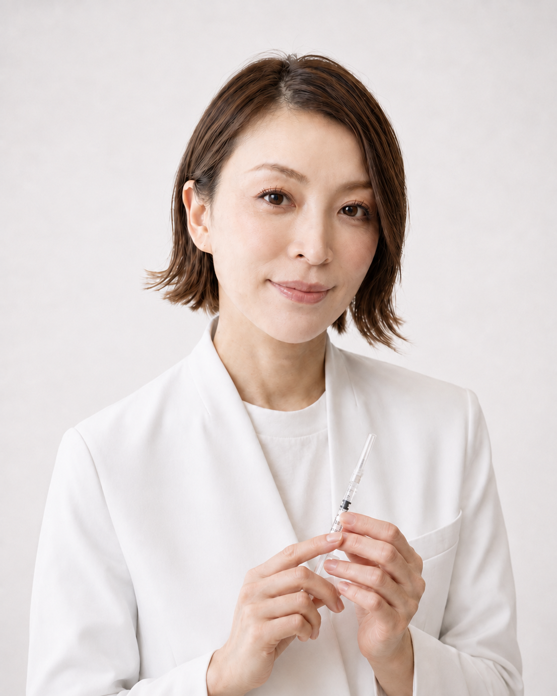 診察と施術を一貫して担当する女性医師Dr.AKI
